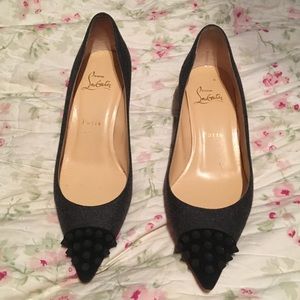 Christian Louboutin Geo kitten heels